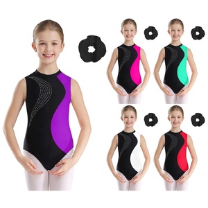 Stage Costume de danse pour enfants vêtements d'entraînement vêtements de danse fille scène danse Performance porter des vêtements de gymnastique - Product Image 1