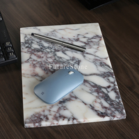 Moderne Calacatta Viola Natur marmor Tablett Business Lagerung Food Board Marmor Home Schlafzimmer Display Indoor Office Dekoration