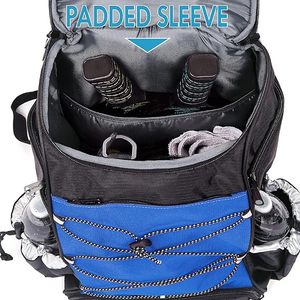 Free sample Pickleball Bag Travel Swim Bag with Wet and Dry Two Layers, Suitable for Swimming, Beach, Camping <b>Black</b> <b>Backpack</b> - Product Image 1