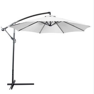 Sombrilla <span class=keywords><strong>de</strong></span> metal para Patio, accesorio <span class=keywords><strong>de</strong></span> ocio con manivela manual, retráctil, para jardín - Product Image 6