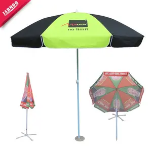 Promosi Murah Bermerek 48 Inch Outdoor Parasol Berjemur Kustom Payung untuk Promosi