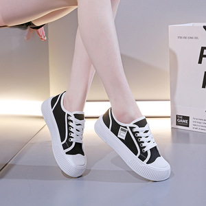 Chaussures en toile les plus vendues pour femmes au printemps, en été et en automne. Nouvelles baskets tendance. Style coréen. Polyvalent. Nouvelle édition 2026 - Product Image 4