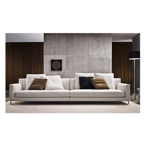 Modern Luxury <strong>Sofa</strong> New Design Solid <strong>Wood</strong> <strong>Frame</strong> Couch Sectional <strong>Sofa</strong> for Home Living Room Furniture - Product Image 2