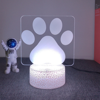 Projecteur de lumière de nuit Anime, lampe Anime personnalisée, alimentée par USB, commande tactile, télécommande, luminosité réglable