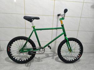 Bicicleta <span class=keywords><strong>Fixie</strong></span> de Acero de Una Velocidad y 20 Pulgadas, Negra, en Venta - Product Image 4