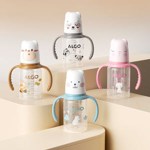 ALGO Vente flash 120mL/4oz <span class=keywords><strong>Biberon</strong></span> pour <span class=keywords><strong>nouveau</strong></span>-<span class=keywords><strong>né</strong></span> sans BPA en PP <span class=keywords><strong>Biberon</strong></span> pour lait pour bébé - Product Image 1