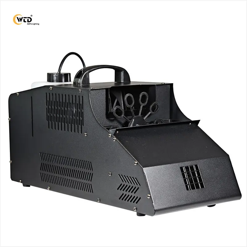 AOPU 1000W Professional Stage Effect Fog Smoke Bubble Machine Weddings Smoking Bubble With Remote Control