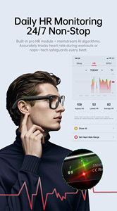 Gafas Inteligentes con Sensor de Ritmo Cardíaco para el Control de la Salud, Detección UV e Interacción Inteligente con IA - Product Image 4