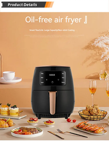 Friteuse à air sans <span class=keywords><strong>huile</strong></span> 4.5L écran LCD four intelligent frites dîner <span class=keywords><strong>de</strong></span> <span class=keywords><strong>poisson</strong></span> four <span class=keywords><strong>de</strong></span> friteuse à air électrique antiadhésif - Product Image 3