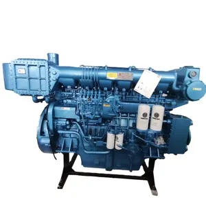 4 tempos 6 cilindros barco motor motor para navio de pesca refrigerado a água weichai marine diesel motor X6170ZC650-2 for marine