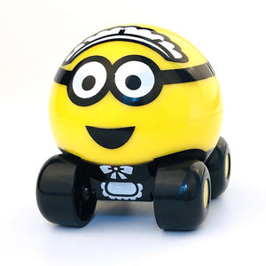 Voitures jouets magnétiques à inertie sur le thème de l'homme jaune de D espicable Me 4 - Jouets de développement cérébral pour bébés de 1 à 3 ans - Product Image 3