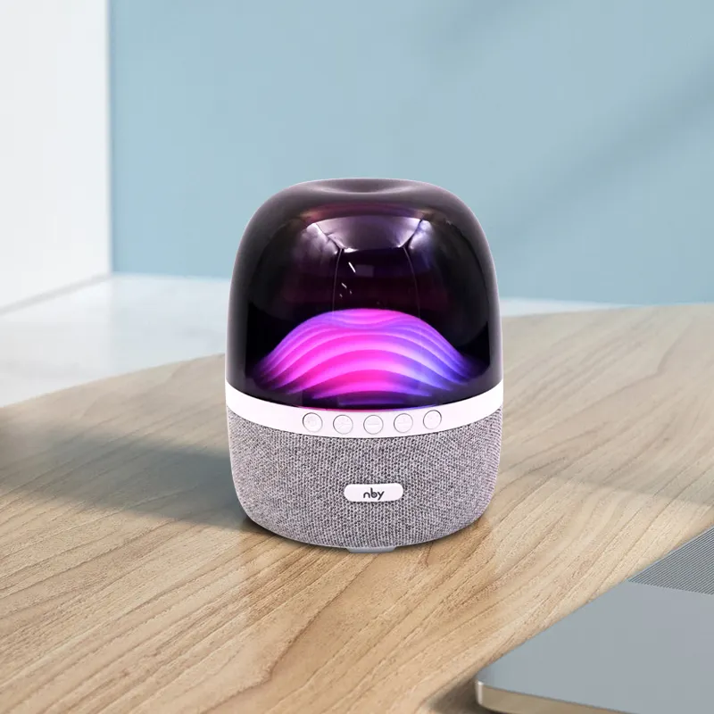 Mifa — haut-parleur TWS Ture, sans fil, stéréo RGB LED, coloré, son à 360 degrés, musique, Bluetooth, Portable