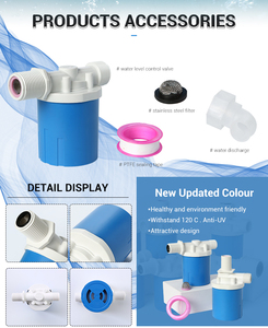 Da15 chuyên nghiệp 10 + yeas tự động mini nhựa ngang loại mực nước Van điều khiển - Product Image 5