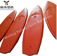 Línea de Producción Integral de 4.5m para la Fabricación de Botes y Kayaks de Plástico Mediante Extrusión y Moldeo por Soplado para Botes de Plástico HDPE