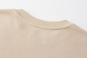 Miglior prezzo 320gsm Hudi oversize magliette con <span class=keywords><strong>collo</strong></span> a o in autunno felpa corta felpa da uomo a maglia Pullover con disegno ritagliato - Product Image 4