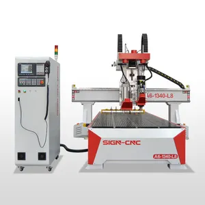 Enrutador CNC de grabado de mesa de máquina CNC 1340 1530 2030 2040 para maquinaria de grabado para fabricación de armarios de muebles