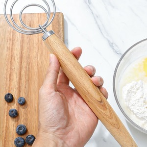 <span class=keywords><strong>Batidor</strong></span> <span class=keywords><strong>manual</strong></span> <span class=keywords><strong>de</strong></span> acero inoxidable para harina y varilla mezcladora <span class=keywords><strong>de</strong></span> huevos con espiral para amasar masa en casa Zs-010 en stock - Product Image 1