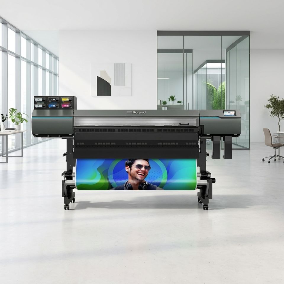 Premium Color Plate The Premium 4-color Large Format Latex Printer ROLAND ORIGINAL TrueVis ...