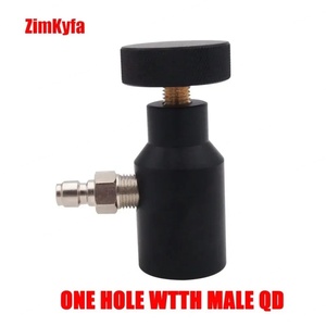 Station de remplissage et de recharge de bouteilles de dioxyde de carbone pour outils pneumatiques, avec valve à raccord rapide de 8 mm pour vannes G1/2-14 - Product Image 2