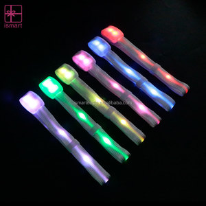Chuyển động kích hoạt LED vòng đeo tay trang trí bên DMX điều khiển LED <span class=keywords><strong>flash</strong></span> <span class=keywords><strong>Bracelet</strong></span> với nhịp điệu - Product Image 6