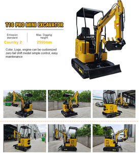 Piccolo escavatore efficiente da 1 tonnellata facile da trasportare con un rimorchio o un camion - Product Image 6