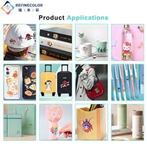 Refinecolor-Impresora UV DTF <span class=keywords><strong>6090</strong></span>, bolígrafo de lona, tarjeta de identificación, taza de vidrio de PVC, caja de teléfono de madera y metal, pegatina, máquina de impresión plana - Product Image 5