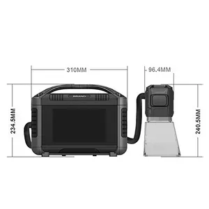 20w 30w 50w Mini Portable Handheld Small Desktop Laser Marking Machines for Metal Sheet Plate Price