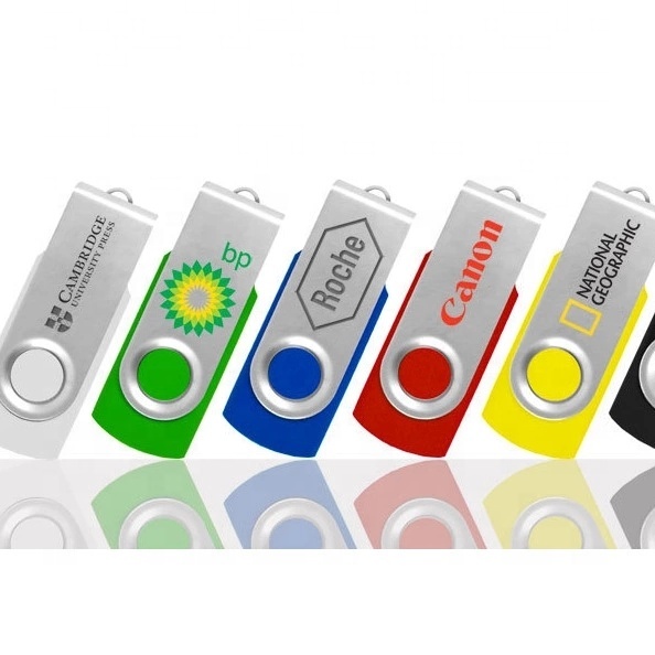 Custom USB Flash Drive 2.0 & 3.0 Promotional Pendrive in 32GB 8GB 16GB 4GB 64GB 128GB Sizes