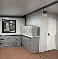 Casa Prefabricada Aislada y Plegable de 20, 30 y 40 Pies, Expandible, Tipo Contenedor, con Dos Dormitorios, Tipo Granny Flat