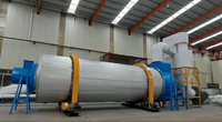 Dernier séchoir rotatif chinois pour ligne de granulation séchoir à tambour à triple passage unique grande capacité usine robuste directement