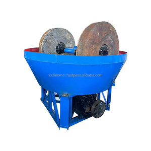 Usine fournisseur humide rouleau pan Mill pour le minerai d'argent plomb zinc fer cuivre or minerai broyage humide pan Mill - Product Image 3