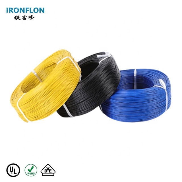 UL10486 18 20 22 24 26 28 30AWG Heat Resistant PFA Insulated Copper Power Cable Electrical Wire Flexible Nickel Wire