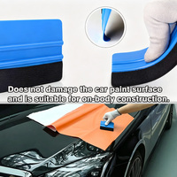 Kit de Herramientas para Vinilizar Autos, Espátula y Raspador para Instalación de Película Protectora de Pintura, Vinilo para Ventanas y Adhesivos para Vidrio