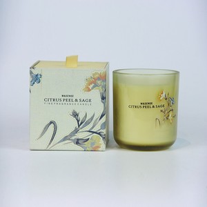 M y sentido de cáscara de cítricos y salvia 96*110Mm de vidrio de fragancia vela perfumada tarro - Product Image 4