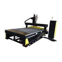 Machine de découpe CNC 2130 avec broche ATC refroidie par air de 9 kW pour le bois et le plastique