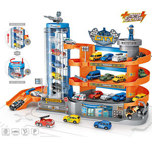 Los más vendidos juguetes de garaje de estacionamiento para niños estacionamiento eléctrico pistas de coche ciudad coche estacionamiento juguetes de garaje - Product Image 6