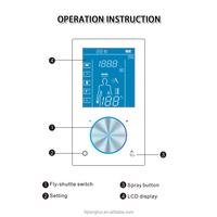 Ensemble de douche numérique intelligent de haute qualité avec contrôle WiFi par application, mitigeur thermostatique pour villa, hôtel, appartement