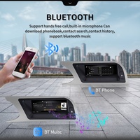 Lecteur DVD de voiture stéréo Android 12 de 8.8 pouces pour écran Android Audi A4 B8 2009-2016