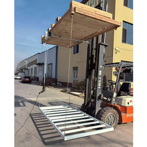 Topeasy 오버 헤드 차고 리프팅 스토리지 랙 4x8 피트 헤비 듀티 300lbs 무게 블랙 메탈 차고 천장 랙 - Product Image 2