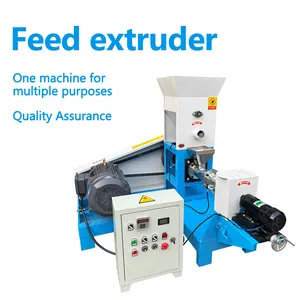 High-Productivity Pellet Making Machine For Bee Food With Efficient Bearing For Floating Fish Pelletizer