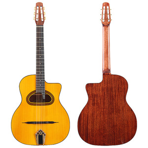 <span class=keywords><strong>Chitarra</strong></span> Folk Professionale Orange Big Mouth Spruce Single Board Rosewood 41" 6 Corde Gypsy Light per Performance - Product Image 3