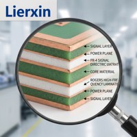 Capteur agricole Lierxin LEX-SOIL-NPK HASL pour sols (NPK, azote, phosphore, potassium) avec PCB 2 couches, RS485 Modbus, pH, EC, humidité