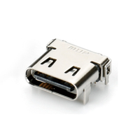 Connecteur USB-C horizontal MUP d'origine, USB 3.1 Gen 2, PCB DIP+SMT 24 broches