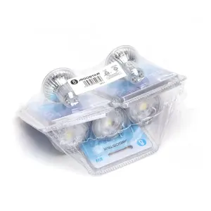 Ampoule LED GU10 COB 6W à haute efficacité, lumière blanche, faible consommation, idéale pour l'éclairage décoratif et résidentiel. - Product Image 3