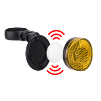 Localisateur de vélo Anti-perte Réflecteur arrière de vélo Support de tige de selle pour Air Tag GPS Tracker Bike Finder Plastic Find My Device Bike