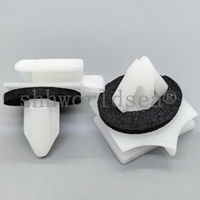 100 pièces/sac Clip de fixation de panneau latéral pour Nissan, 11518357