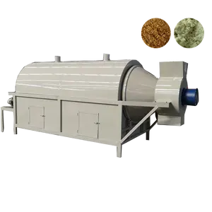 Chemical & coating machinery rotary dryer temperature control distiller's grains feed materials cryolite powder dryer