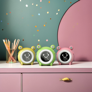 Réveil numérique pour enfant avec fonction radio, décoration de chambre, entraîneur de sommeil pour tout-petits et enfants, mouvement à quartz - Product Image 2
