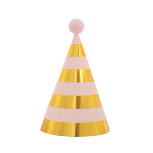 Chapeaux d'anniversaire pour enfants, garçon et fille, rose et noir, décorations <span class=keywords><strong>de</strong></span> fête d'anniversaire, chapeau en papier joyeux anniversaire, couronne <span class=keywords><strong>de</strong></span> prince et <span class=keywords><strong>de</strong></span> princesse - Product Image 5