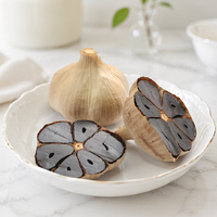Ail noir fermenté naturel certifié Halal et Casher, à multiples gousses, 6,5 cm, pour l'exportation en gros